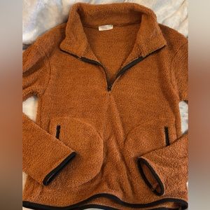 New quarter zip Sherpa